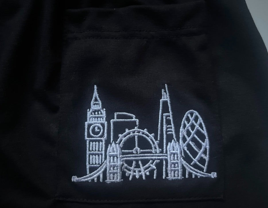 S1 black shorts